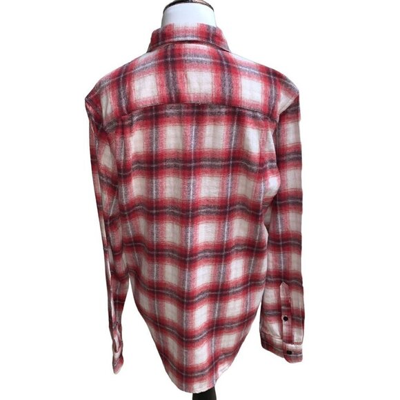 Lucky Brand Men's S Small Button Down Shirt Flannel Plaid NWT Style # 7MS4000 - Picture 4 of 7